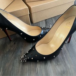 Christian Louboutin Debra Spike 100 KID 37.5